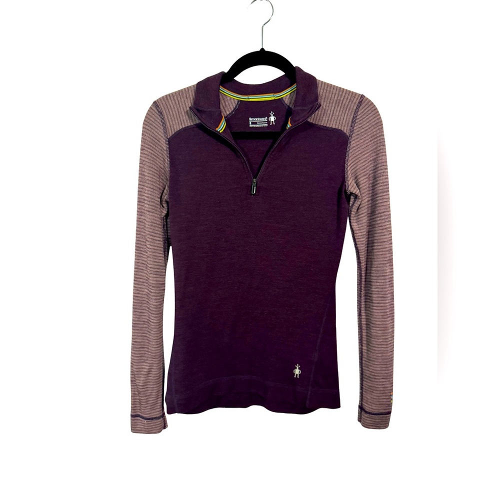 SOLD 🚨 Smartwool Women's Classic Thermal Merino Base Layer 1/4 Zip